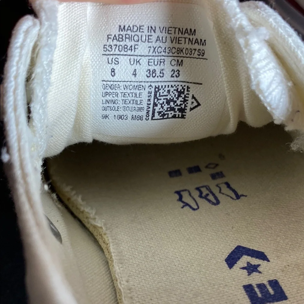 Converse Chuck Taylor All Star Shoreline Women’s Low Top Shoe - Picture 6 of 7